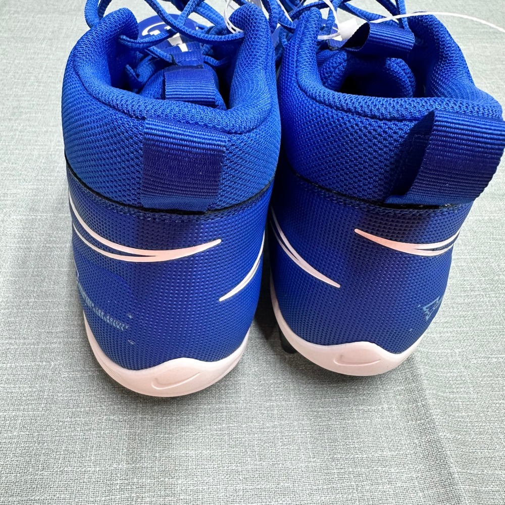 Nike Alpha Menace 3 Shark Football Cleats Royal Blue White CV0586-414 Mens 12 - Picture 3 of 11